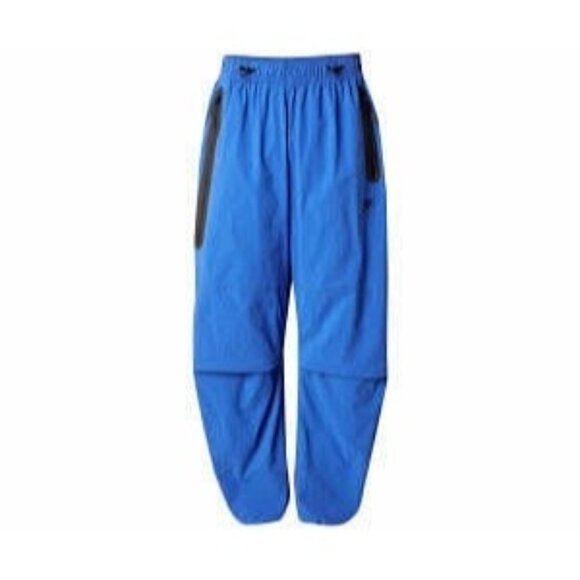 Nike air tech Woven oversized stacked pants royal blue medium tall HM7158 480